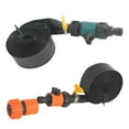 thumbnail image 5 of Graflsoa Yellow 15M Garden Trampoline Sprinkler with Switch for Summer Fun and Lawn Cooling, 5 of 5