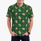 thumbnail image 1 of Fotbe green Christmas Element Camiseta Polo de Golf para Hombre con Estampado – Camisa Deportiva Transpirable con Cuello Abotonado-4X-Large, 1 of 6