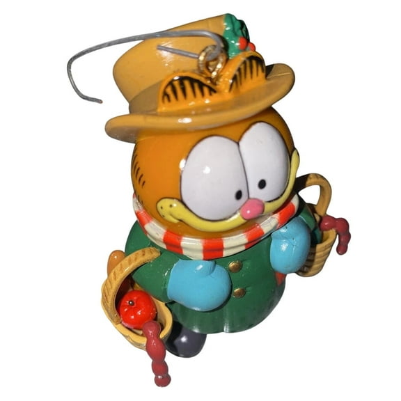 1991 Scrooge With The Spirit (Garfield) Enesco Christmas Tree Ornament 563250