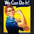thumbnail image 3 of CafePress - Rosie The Riveter We Can Do - Women's Dark Pajamas, 3 of 4