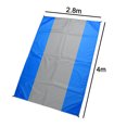thumbnail image 2 of Estera de playa para exteriores, impermeable, ligera, plegable, portátil, con bolsillo, para picnic, grande y compacta, sin arena, de secado rápido con 4 esquinas Vhermosa CPB-DE-HJJ-119-3, 2 of 5