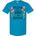 thumbnail image 3 of Inktastic Blessed to Be a Mom and Grandma Pink Flowers T-Shirt, 3 of 5