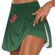 thumbnail image 1 of Faldas de Verano para las Mujeres Impresión Hoja Plisado Tenis Atlético Elástico Pantalones Cortos, Falso Dos Piezas Pantalones Falda para Diario, 1 of 5