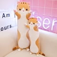 thumbnail image 5 of Giant Size Long Soft Piloow Cushion Cat Skin 50-150cm Coat Cat Plush Toys Popular Birthday Gifts Girls Kid's Present, 5 of 5