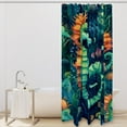thumbnail image 2 of Sea Horse Waterproof, with Hook, Printed, Bathroom Decoration Shower Curtain Set - 3-Piece Curtain Sets, 2 of 5