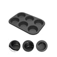 thumbnail image 2 of Nonstick Cupcake and Cake Bakeware Pan Set for Even Baking and Easy Release, 2 of 4