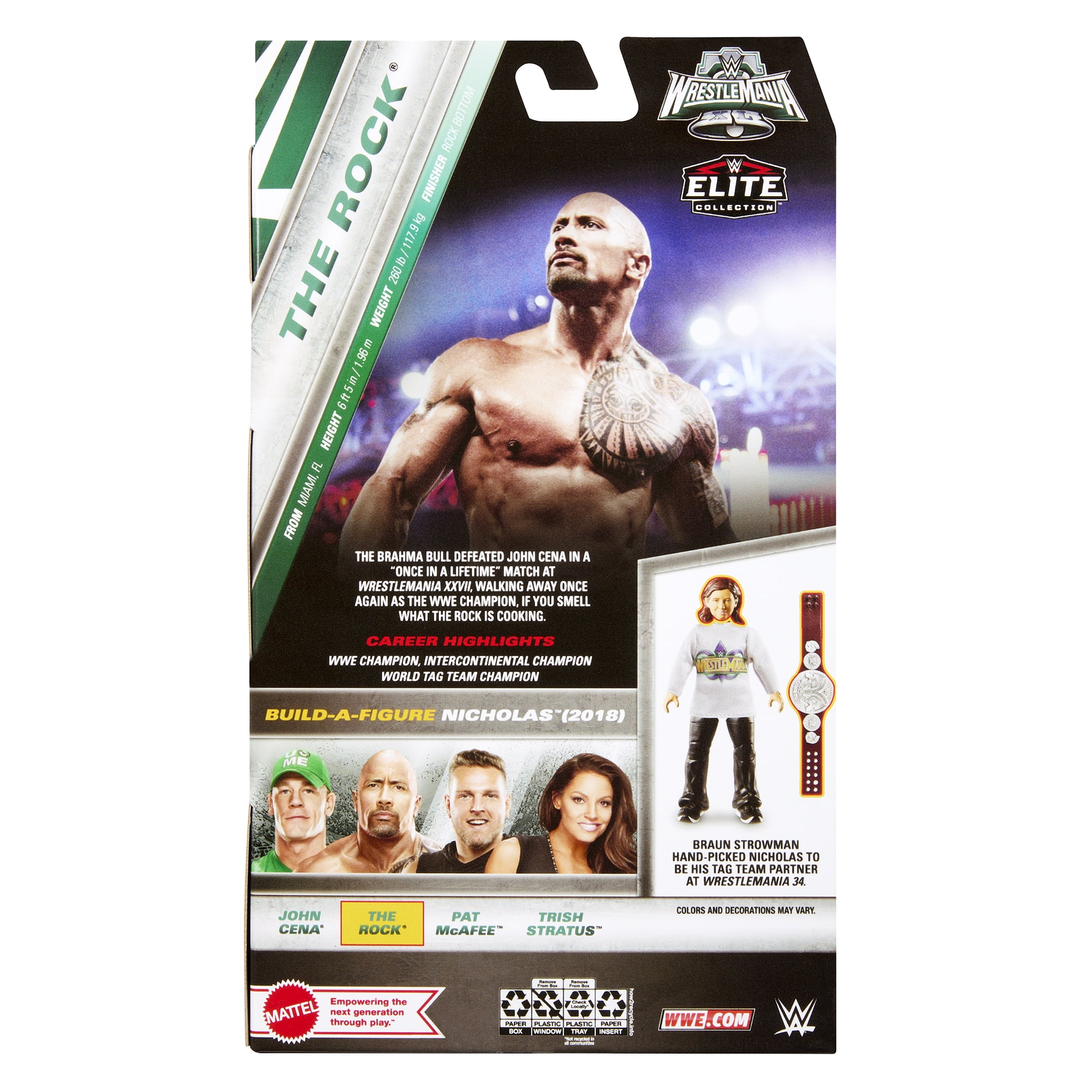 Wwe Elite Wrestlemania 40 Complete Set Of 4 Action Figures : Target