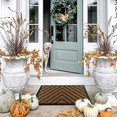 thumbnail image 2 of Extra Durable Door Mat 30x18 - Welcome Mats for Front Door - Welcome Mat - Heavy Duty Front Door Mat - Door Mats for Outside Entry - Entryway Rug - Brown Doormat, 2 of 6