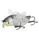 thumbnail image 3 of Señuelo Duro Para Peces, Señuelo Artificial, Forma De Cigarra Biónica De Plástico ABS Para Atraer Peces, Diversión Al Aire Libre, Niños Adultos, Amantes De La Pesca, Mar/agua Amonsee Y238-6, 3 of 8