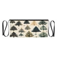 thumbnail image 7 of Yayeee Waist Apron with Pockets for Cooking Waterproof Half Server Aprons, Beige Christmas Trees, 7 of 7