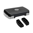thumbnail image 4 of koolsoo Aerobic Stepper Adjustable Workout Stepper for Gym Strength Fitness Training Gray Black, 4 of 9