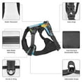 thumbnail image 6 of Naloa Prague Ratter Dog in Bathtub Pet Harness Vest with Traction Rope, Adjustable No-Choke Dog Vest for Outdoor, Walking - Large, 6 of 8