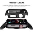 thumbnail image 5 of Funda de vidrio templado para Apple Watch Series 3, Series 2 y Series 1, Protector de pantalla de 42mm, protección de parachoques integral, 5 of 5