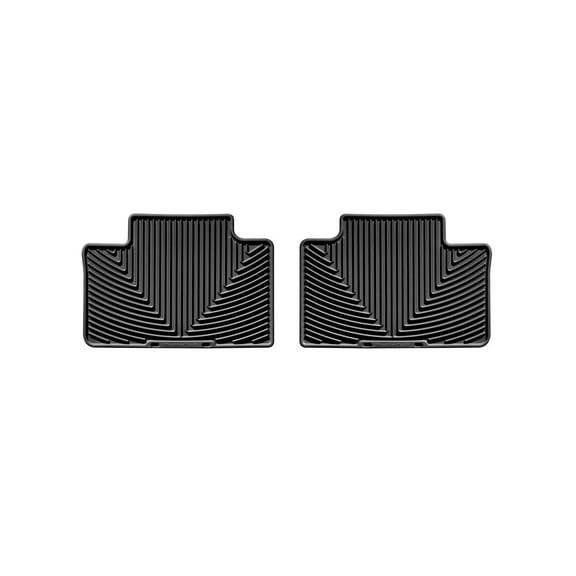 WeatherTech All-Weather Floor Mats compatible with 2007-2011 Toyota Yaris - 2nd Row, Black