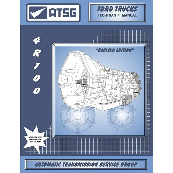 ATSG 4R100 Ford Manuel de Réparation de Transmission (Kit de Reconstruction de Transmission 4R100 - Meilleur Livre de Réparation Disponible!)