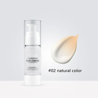 White Foundation Color Changing