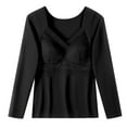 thumbnail image 1 of Ensemble de sous-Vêtements Thermiques pour Femmes, Haut de Pyjama pour Temps Froid, 1 of 6