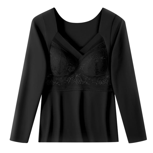 Ensemble de sous-Vêtements Thermiques pour Femmes, Haut de Pyjama pour Temps Froid
