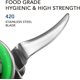 thumbnail image 3 of CHAO Cuchillo Cuchilla de repuesto de acero inoxidable para robot de cocina Thermomix TM5 con junta, 3 of 5