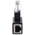 thumbnail image 3 of 90 Degree 270 Degree Up Down Left Right Multi-angle RJ45 Male to Female Lan, 3 of 8