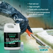 ISO Polyester Tooling/ Laminating Resin (Gallon)- Includes Catalyst