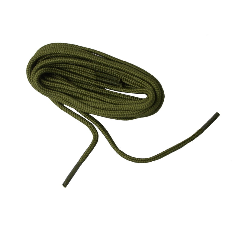 2 Pair Pack 60 Inch Heavy Duty Army Green 4mm 1 8 inch Round Thick