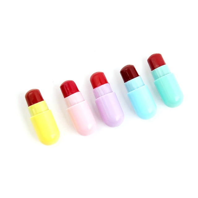 Nuevo GUDU Capsule Small Lipstick Set de 5 Hidratante de larga duración Labymos Juego de pintalabios