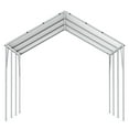 thumbnail image 3 of VEVOR 10 x 20 ft Carport Replacement Canopy Cover, Heavy-Duty Waterproof & UV Protected Shelter Tarp, Easy Installation with 40 Ball Bungees (Top Cover Only, Frame Not Included) - White, 3 of 12