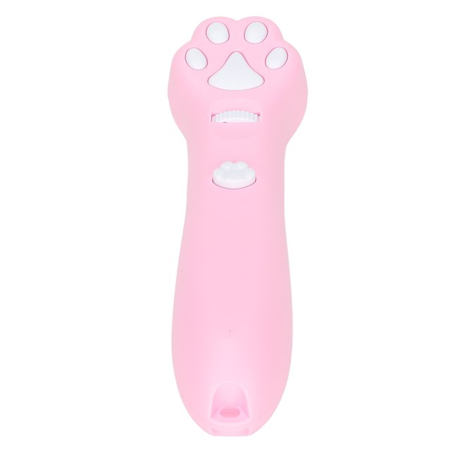 Toys Interactive Cat Toy Teaser Wand Cat Paw Pattern Battery Powered Detachable Red Funny Cat Stick for Cats