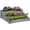 Gray, variant on Outsunny 3-Tier Raised Garden Bed with 5 Compartments and Bed Liner, Elevated Wooded Wooden Planter Kit, for Vegetables, Herbs, Outdoor Plants, 37 x 37 x 14in, Natural