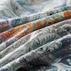 thumbnail image 3 of Paisley colorido juego de cama Queen Size Grey 3Pcs Duvet Cover Set Shabby Flower, 3 of 9