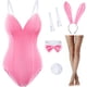 thumbnail image 1 of Disfraz de Conejita de Terciopelo para Mujer Wannsee 2XL Set Rosa, 1 of 7