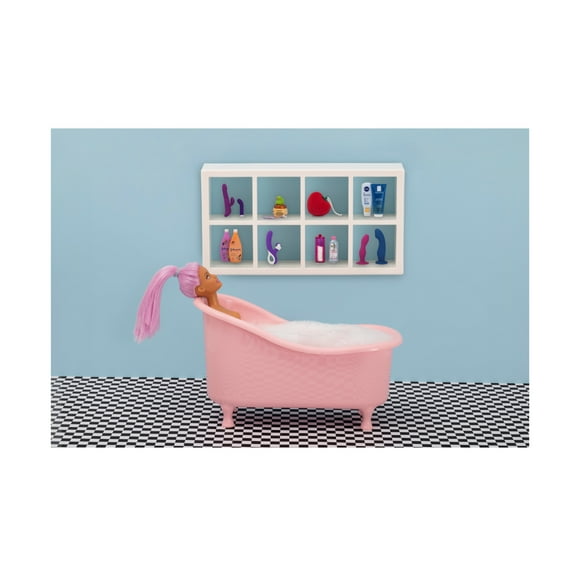 Canvas Wall Art - Julia Ramiro 'Fun At Bath 2.3' Wall Art for Living Room, Bedroom, or Office Décor by Trademark Fine Art - 19 x 12 Inches