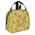 thumbnail image 2 of Easygdp Flower Bolsa Térmica Premium - Tela Oxford Impermeable, Gran Capacidad, Bolsillo Frontal, Unisex para Trabajo, Escuela, Actividades al Aire Libre y Picnics, 2 of 8