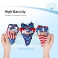 thumbnail image 3 of Rocae Cute Gnomes in USA1 for Girls' Cotton Boxer Briefs, Soft Mid-rise Panties-X-Small, 3 of 5