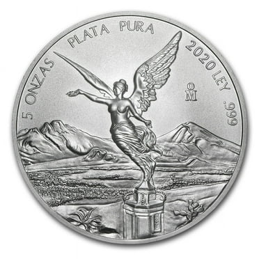 2020 Mexico 5 oz Silver Libertad BU