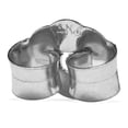 thumbnail image 2 of Single Earring Back Replacement |14K Solid White Gold | Threaded Push on-Screw off |Quality Die Struck | Post Size .032" | 1 Back, 2 of 4