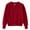 Red, variant on UQJfacai Kids Boy Girl School Uniform Cardigan Sweaters V-Neck Basic Solid Button Down Knitted Cardigan Preppy Clothes 1-14 Years