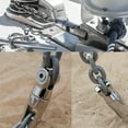 thumbnail image 3 of Conector giratorio doble de ancla de barco de servicio pesado Accesorios fáciles de instalar Llave 6-8MM T30 Zulema Conector giratorio de anclaje, 3 of 7