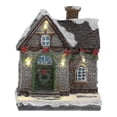 thumbnail image 1 of Xmas Village Houses Figurines Christmas Cabin House, 1 of 1