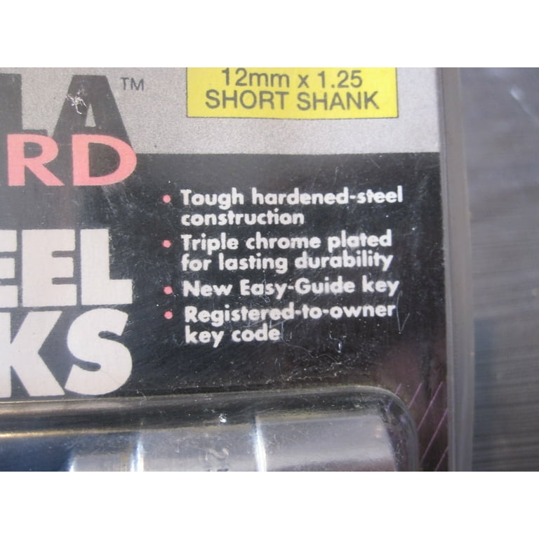 Gorilla Lug Nuts Short Shank 1/2 (4pk)