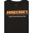 thumbnail image 3 of Minecraft Boys’ Front Back Graphic Tee with Short Sleeves, Sizes 4-18, 3 of 3
