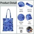 thumbnail image 4 of Abstract Paisley Art Foldable Shopping Bag - Durable Reusable Tote with Colorful Geometric Patterns, 4 of 5