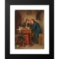 thumbnail image 2 of Friedrich Friedländer 19x24 Black Modern Framed Museum Art Print Titled - The Red Umbrella, 2 of 5