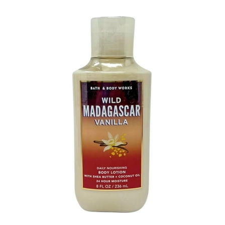 Bath and Body Works Wild Madagascar Vanilla Daily Nourishing Body Lotion (8 FL OZ / 236 mL)