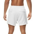 thumbnail image 3 of Bzhegqhd Men's Cotton Quick-Dry Training Shorts,Breathable Drawstring Casual Athletic Shorts for Spring Summer, Solid Color Workout ang Lounge, 3 of 6