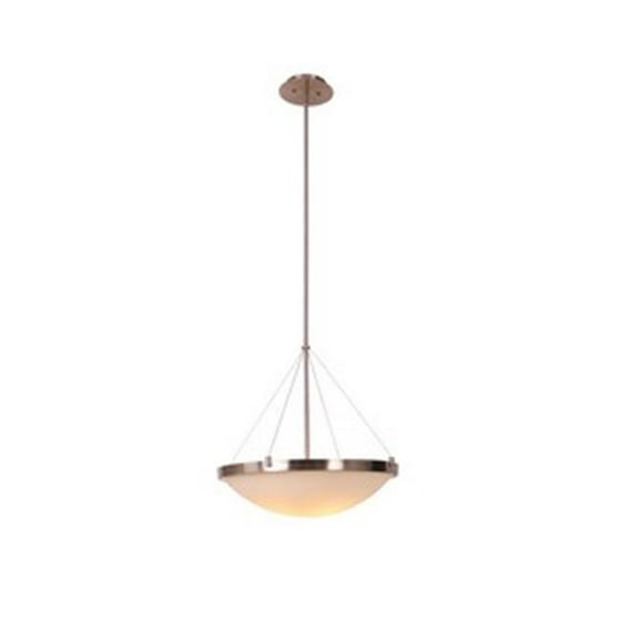 Eastport Bowl Pendant Light Fixture 44 Satin Nickel Com