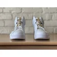 thumbnail image 5 of Ni - ke Ni - ke Air Jordan 6 Retro Gold Hoops Pink Leather DH9696-100 Women 11/Men 9.5 New, 5 of 5
