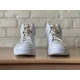 thumbnail image 5 of Ni - ke Ni - ke Air Jordan 6 Retro Gold Hoops Pink Leather DH9696-100 Women 11/Men 9.5 New, 5 of 5