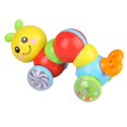 thumbnail image 1 of Press And Go Inchworm Toy Juguete Educativo De Oruga Rotación De 360 ​​​​Grados Juguete De Rastreo Interactivo Con Cuentas De Colores Para Niños Regalo Para El Hogar sonducket FN002674-00, 1 of 6